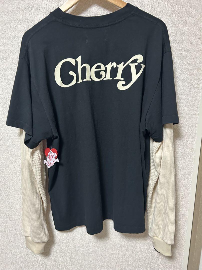 トップス Cherry x GDC Boxy Pocket Thermal (Black)