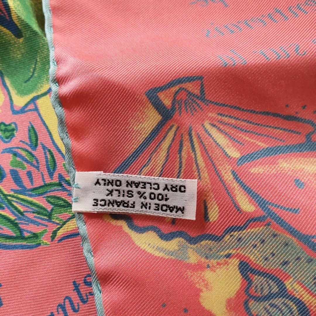 HERMES L'ÉTÉ DE LOULA シルクスカーフ