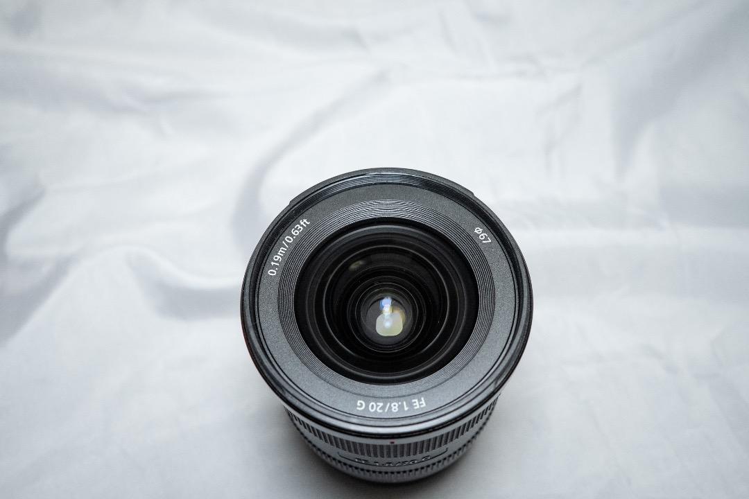 中古美品　SONY FE 20mm F1.8 G レンズ（SEL 20F18G）