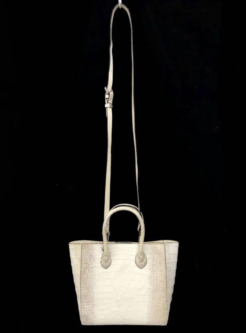 T02/094 極美品 ヒマラヤ エキゾチックレザー クロコダイル
