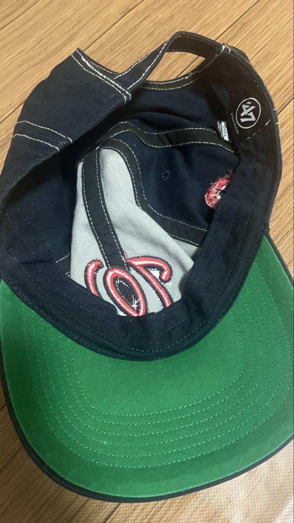 ''Washington Nationals'' 古着　ベースボールキャップ