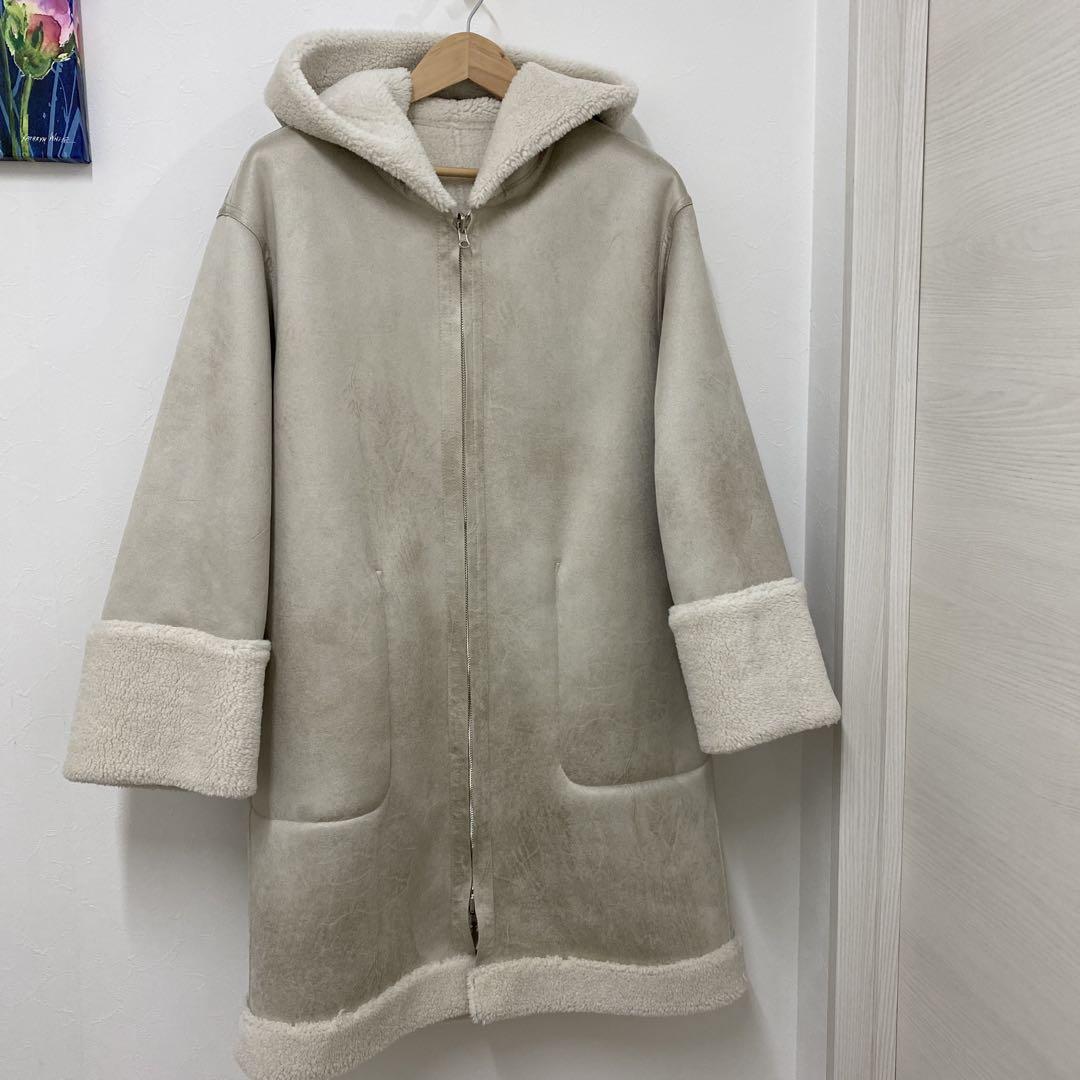 フーディリバーシブルボアコート ETRE TOKYO（エトレトウキョウ）の「フーディリバーシブル