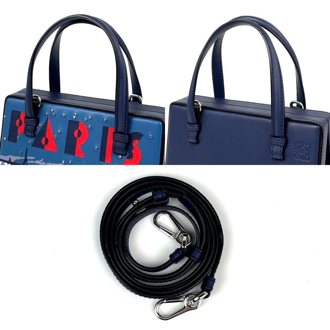 未使用・極美品○ロエベ ポスタル 2way ショルダーバッグ