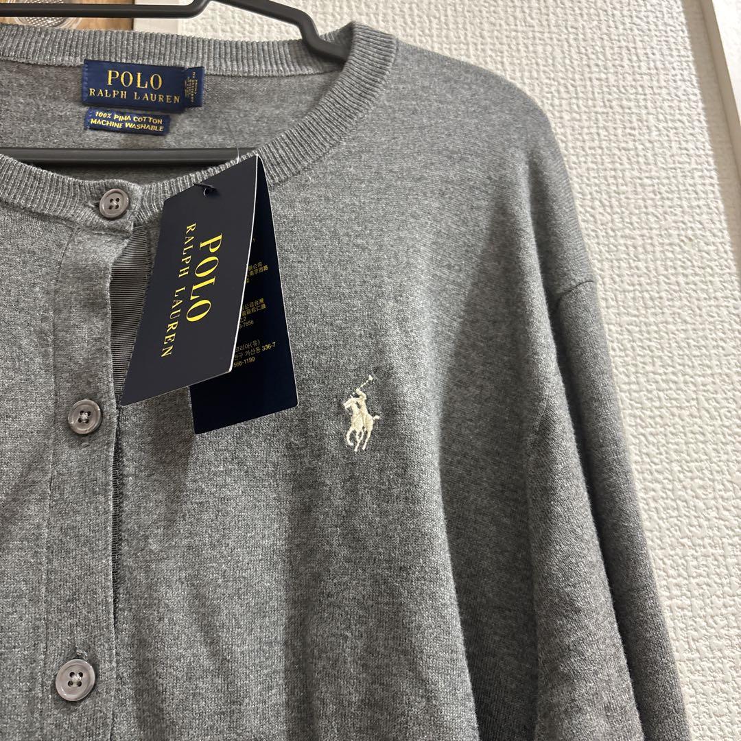 ポロバイラルフローレン カーディガン トップス ケーブルニット