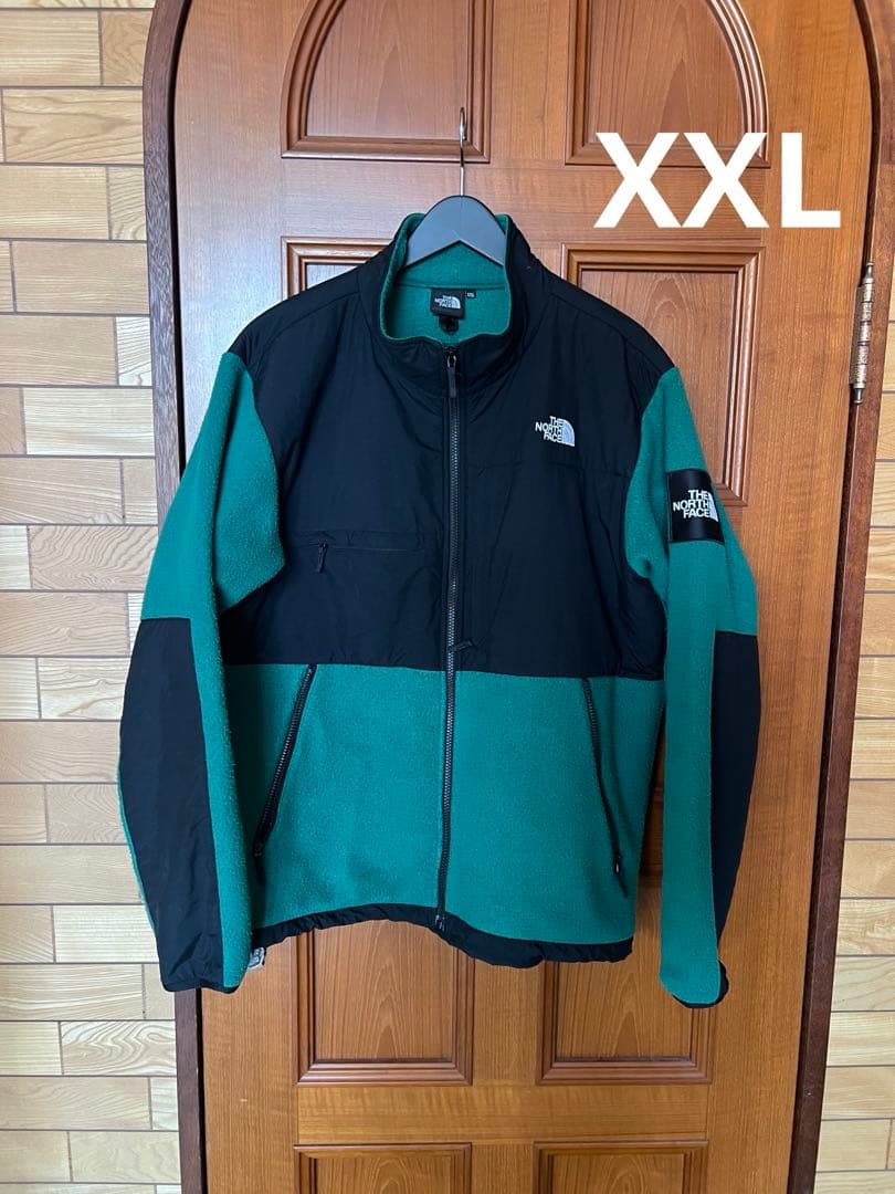 THE NORTH FACE デナリジャケットグリーン/ブラック　XXL