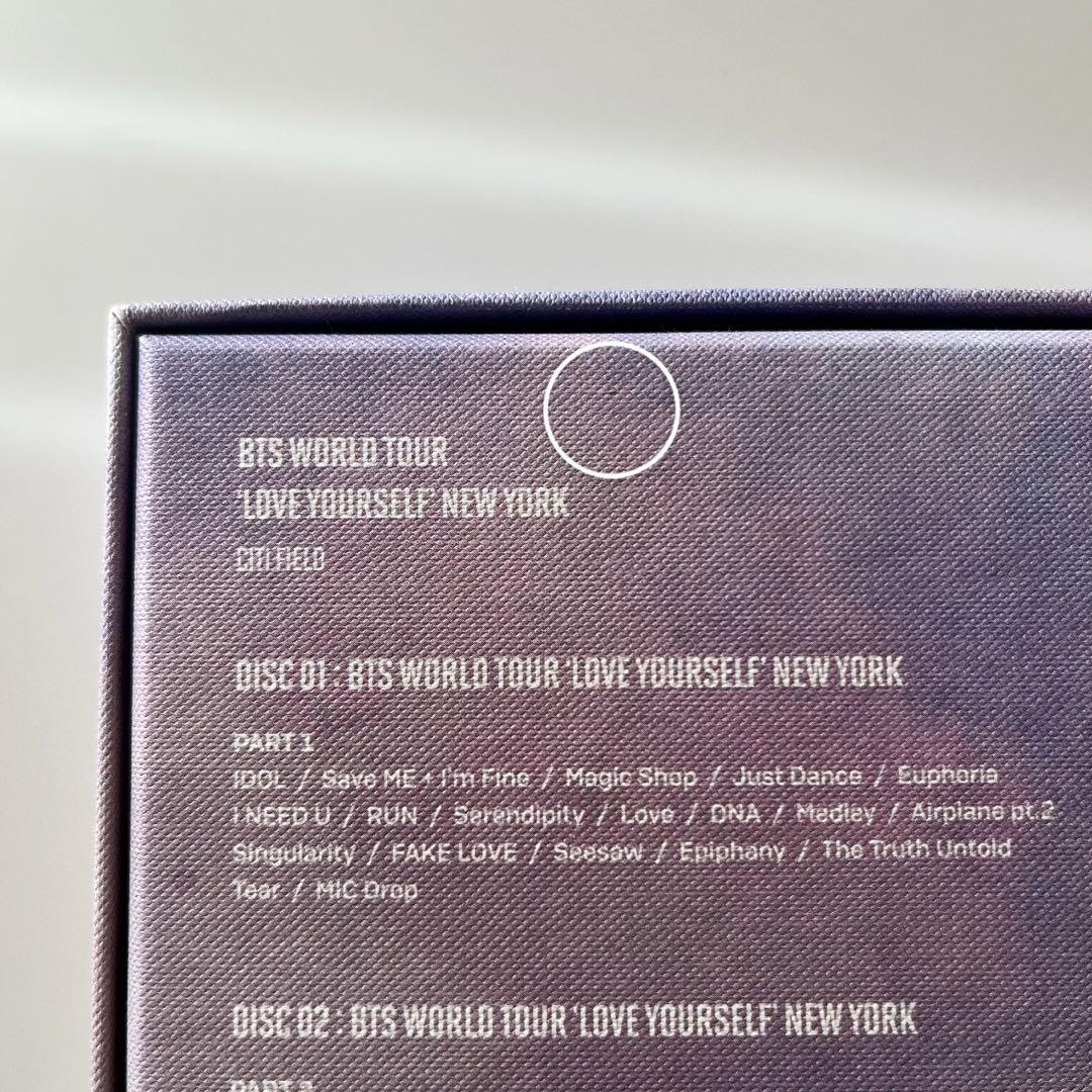 BTS LoveYourself NEWYORK DVD ジョングク