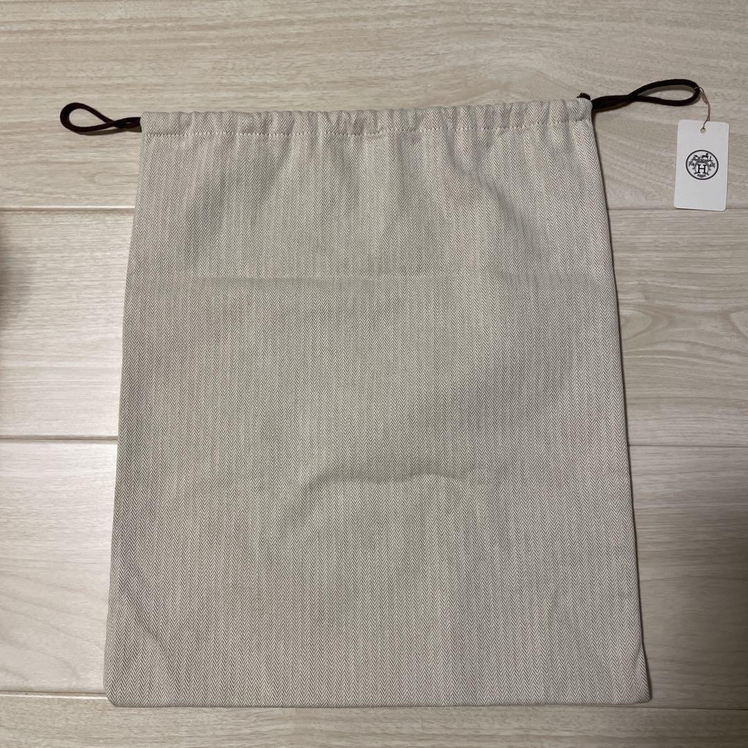 新品　HERMES ピコタンPM バーキン25保存袋 巾着袋37×44
