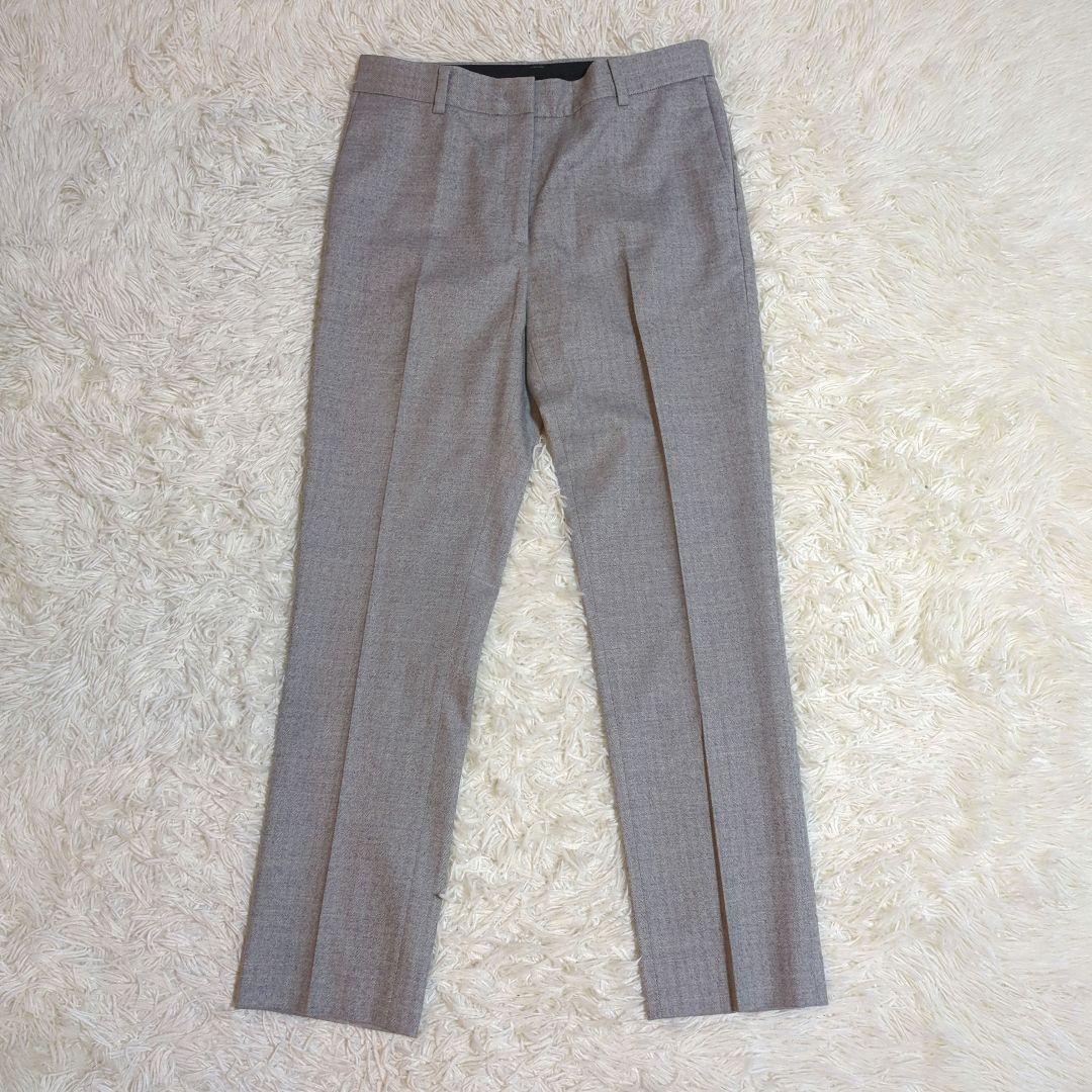 極美品 JOSEPH ジョゼフ パンツスーツ セットアップ 1B グレー 36