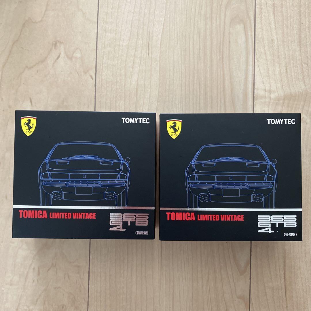 新品2点　トミカリミテッドヴィンテージネオ　フェラーリ365 GTB4 後期型