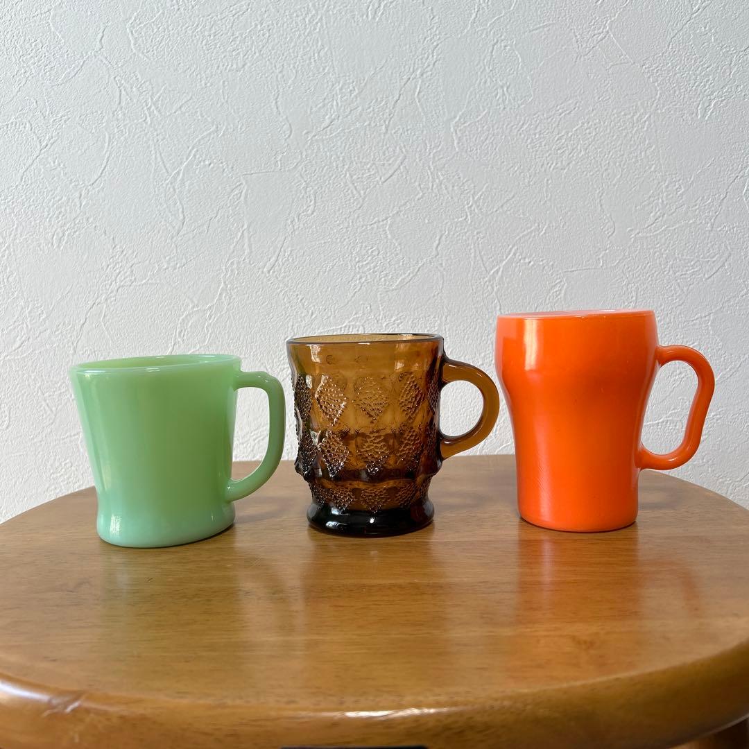 Fireking ファイヤーキング マグ3個セットFire-King