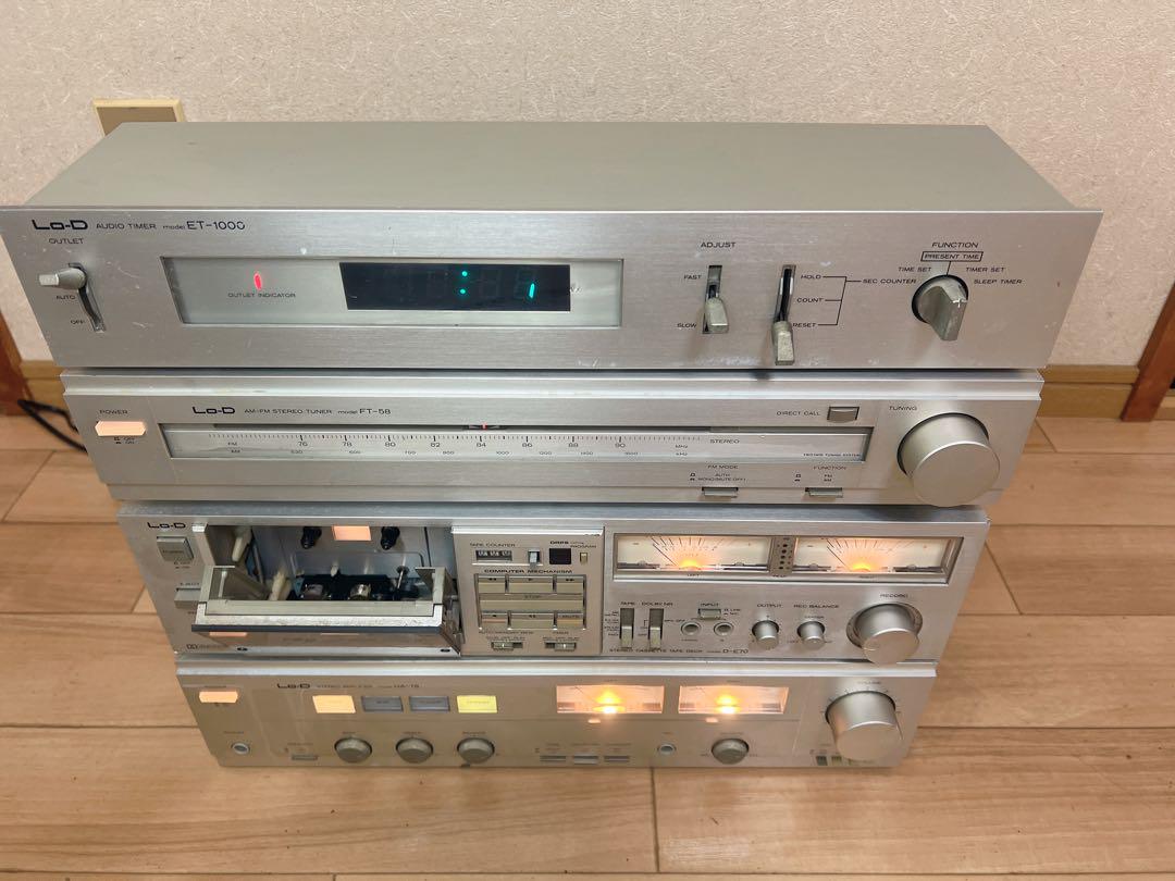 Lo-D ローディー カセットデッキ オーディオ 昭和レトロ