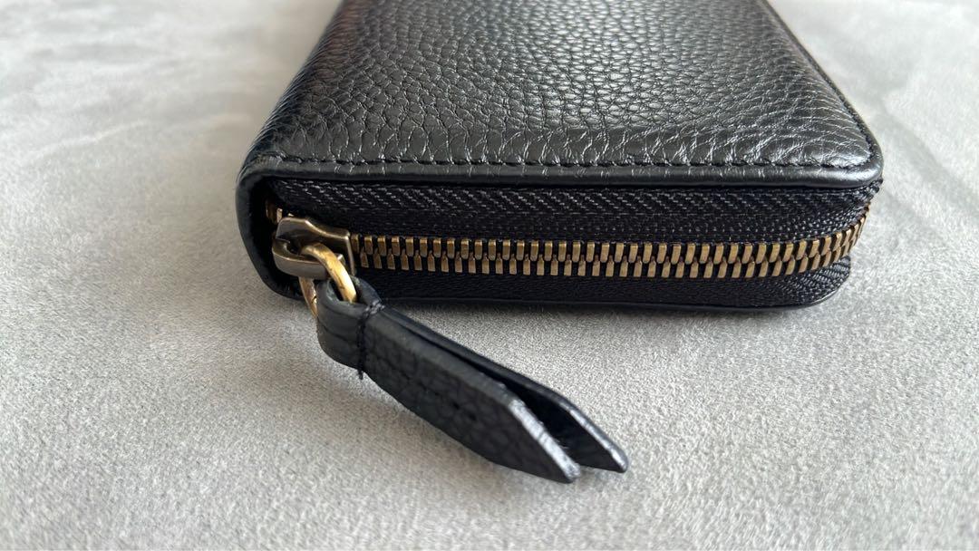 うるる　グッチ GUCCI GG マーモント ラウンドファスナー 長財布