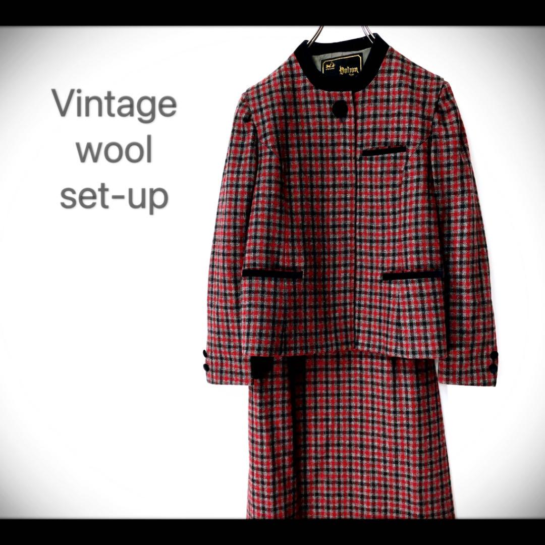 ついに再入荷! 【希少】レトロ ヴィンテージ ノーカラー ウール混 Dior♡セットアップ スカート テーラードジャケット セットアップ - happywoman.sk ついに再入荷! 【希少】レトロ ヴィンテージ ノーカラー ウール混 Dior♡セットアップ スカート テーラードジャケット セットアップ - happywoman.sk