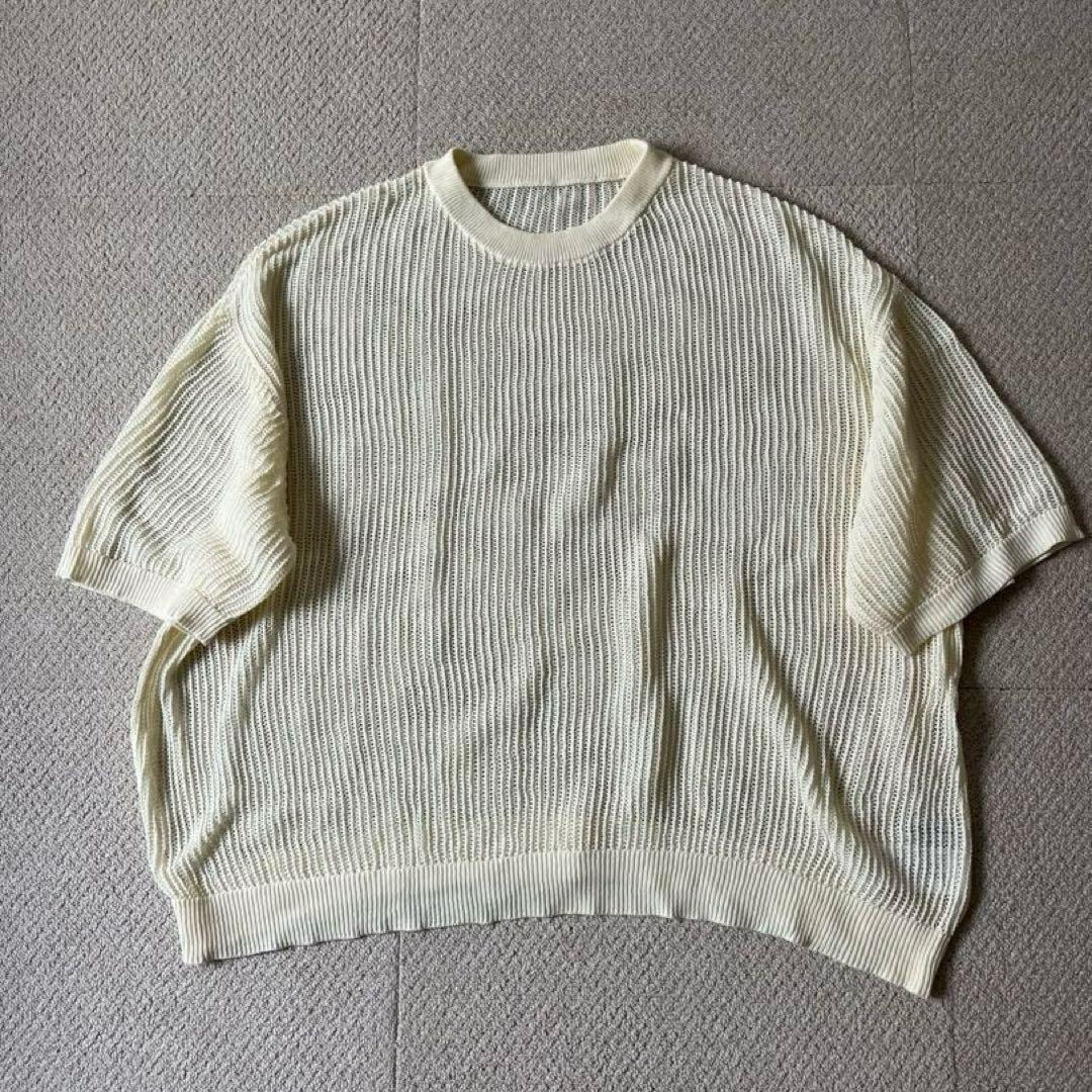 追加》メッシュ クルーネックTシャツ（その他トップス