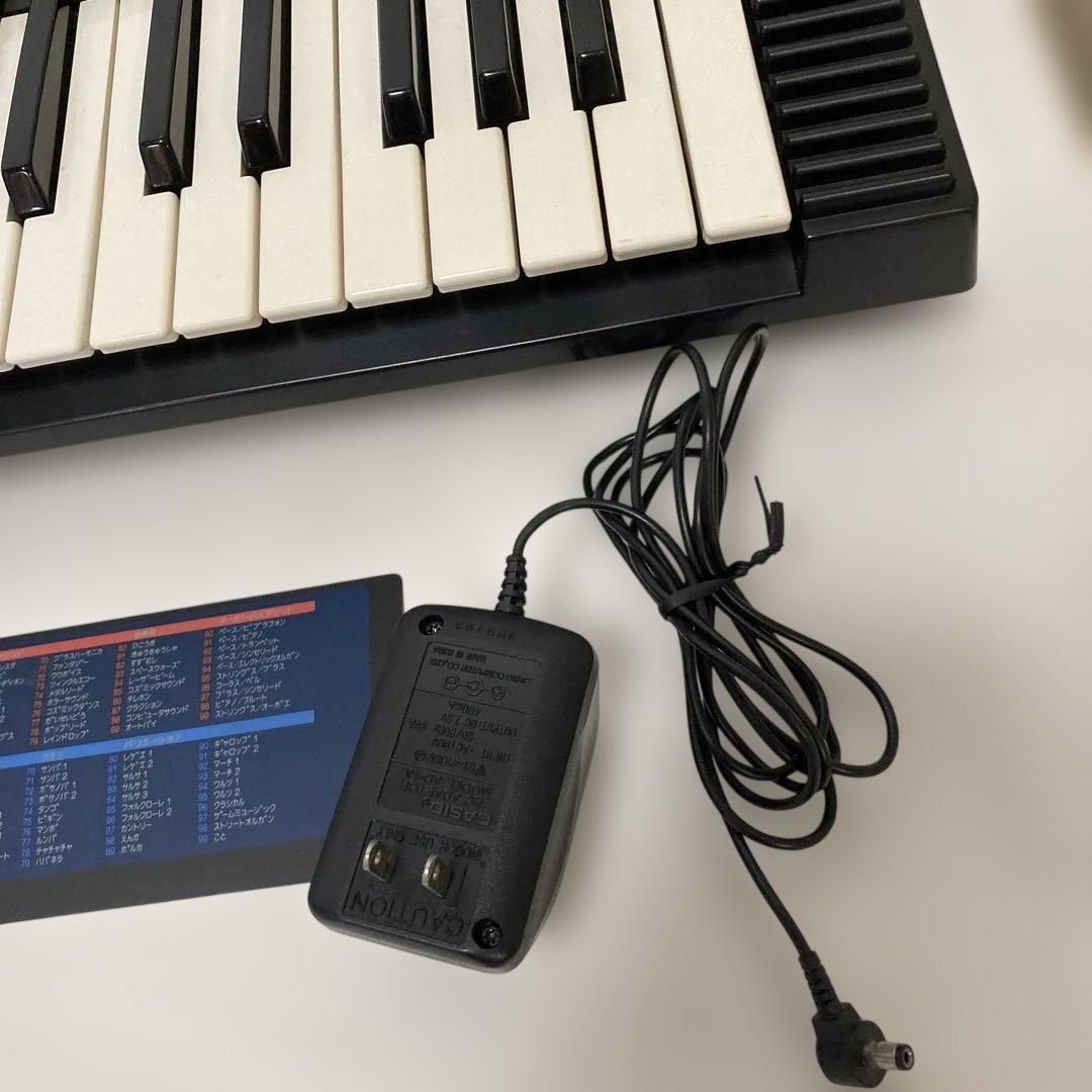 最終値下げ　CASIO 電子キーボード CA-110 ACアダプター付き CASIO 電子 キーボード CA-110 ACアダプター - メルカリ