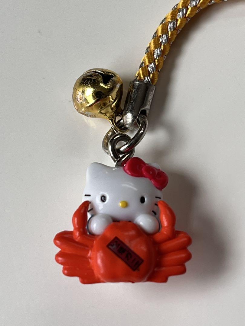 キティちゃん　ストラップ　キーホルダー　根付け　金魚　コスモス　着物　13点 キティちゃん ストラップ キーホルダー 根付け 金魚 コスモス