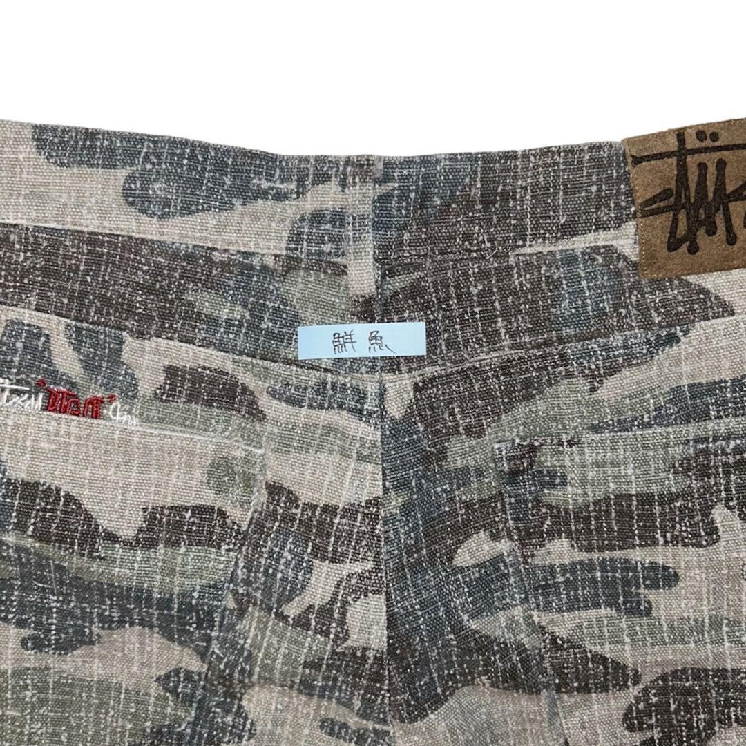 パンツ STUSSY  BIG OL JEAN CAMO CANVAS
