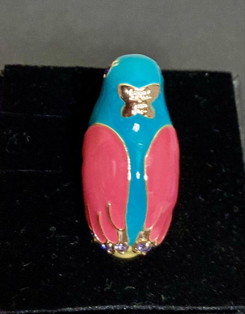 ANNA SUI リング オウム 鳥 トリ 指輪 アナスイ レア