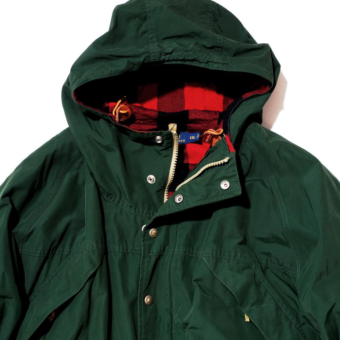 ポロ ラルフローレン 90'S復刻 マウンテンパーカー XXL - メルカリ