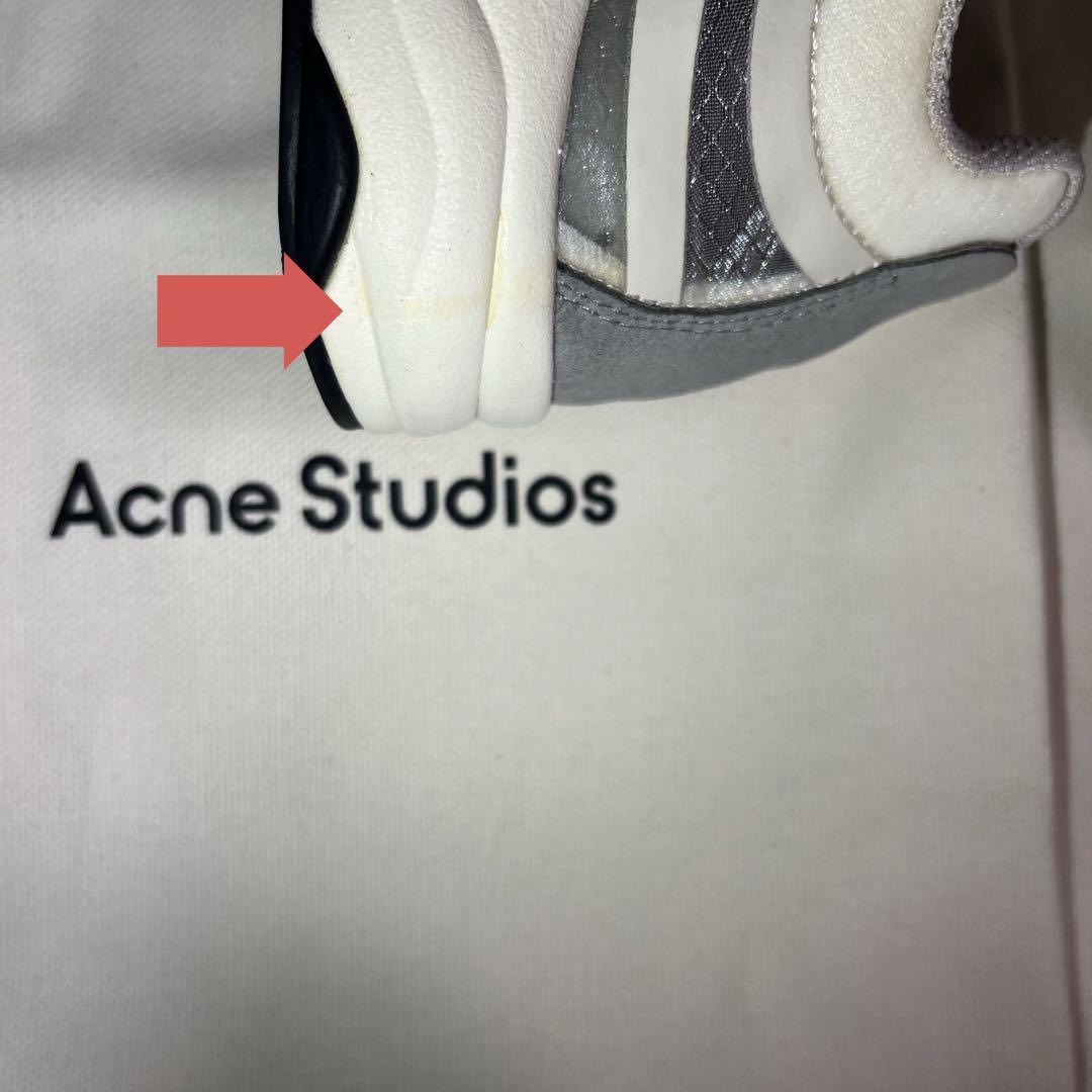 Acne Studios メッシュスニーカー BD0094 27cm ホワイト 靴