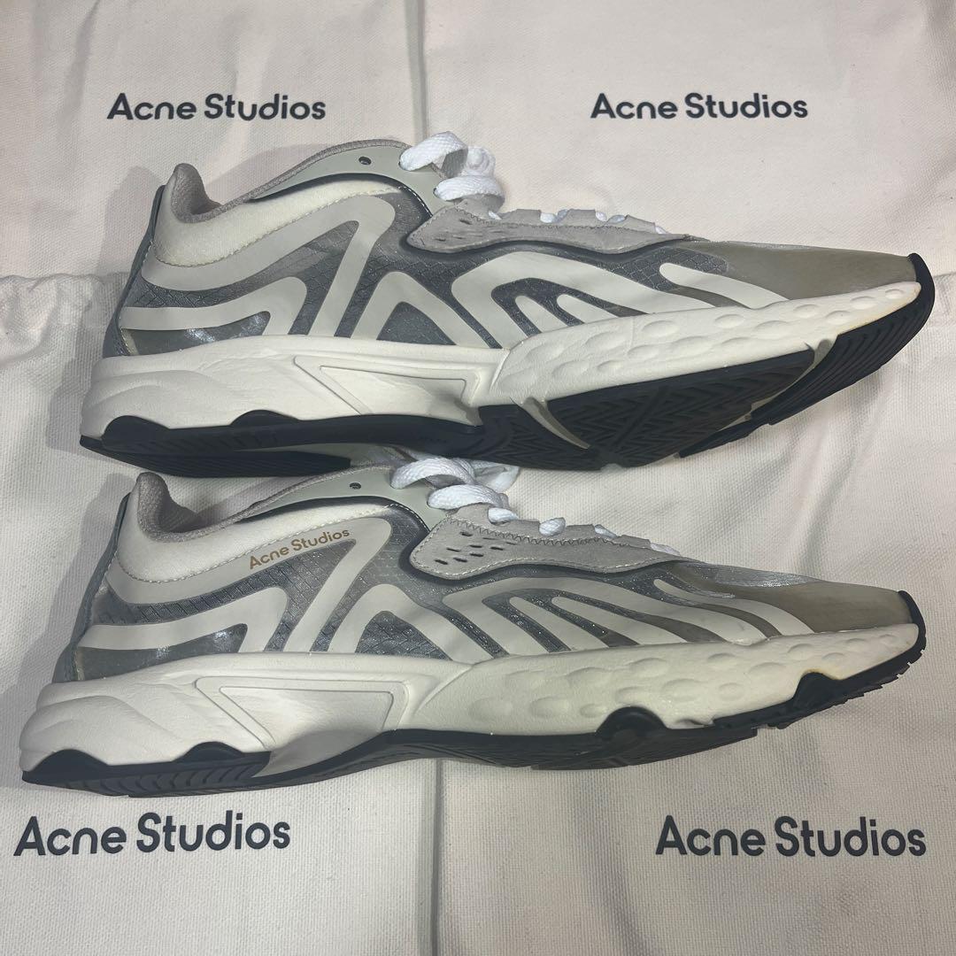 Acne Studios メッシュスニーカー BD0094 27cm ホワイト 靴