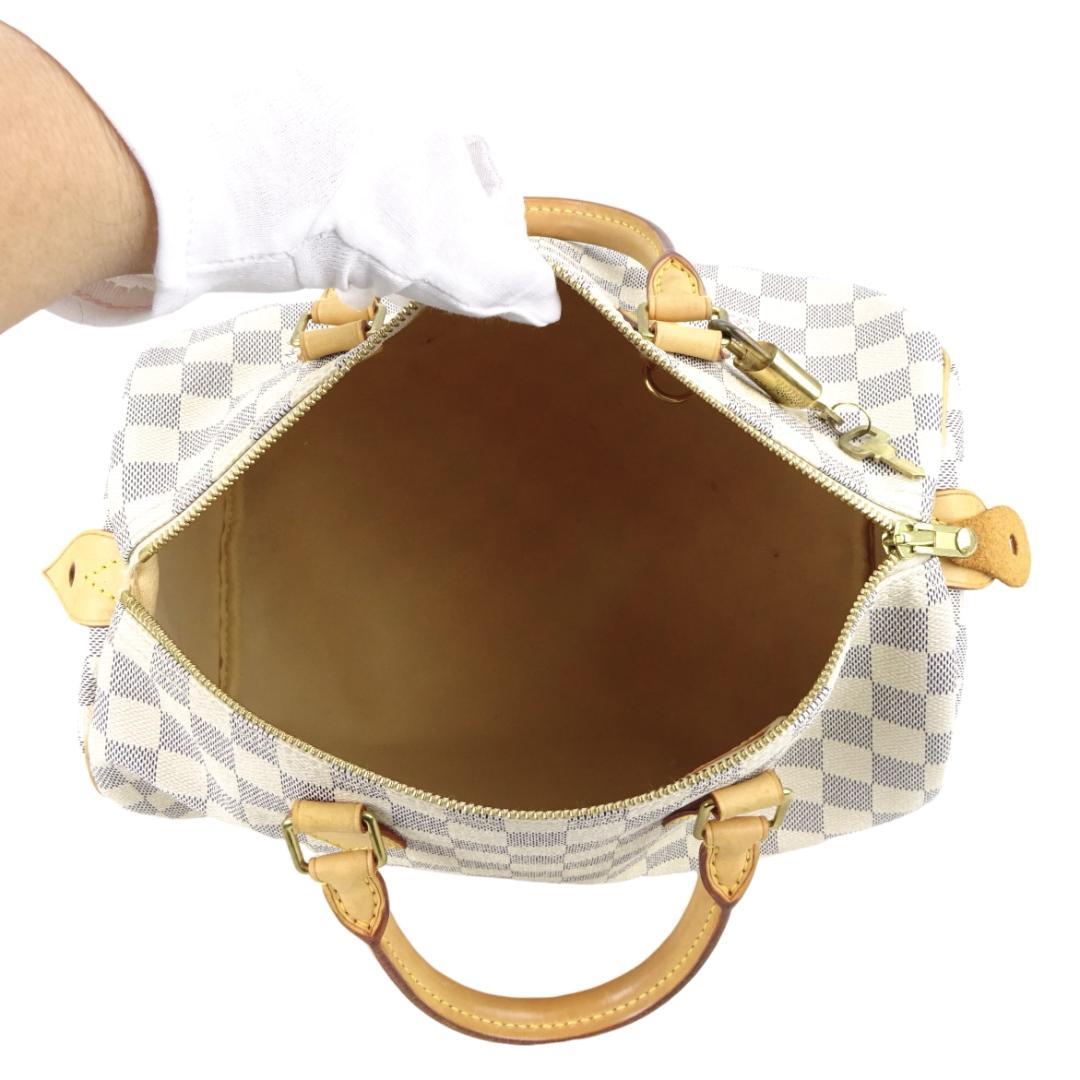 本物良品■ヴィトン■ダミエアズール/スピーディ30/ハンドバッグ/ボストンバッグ
