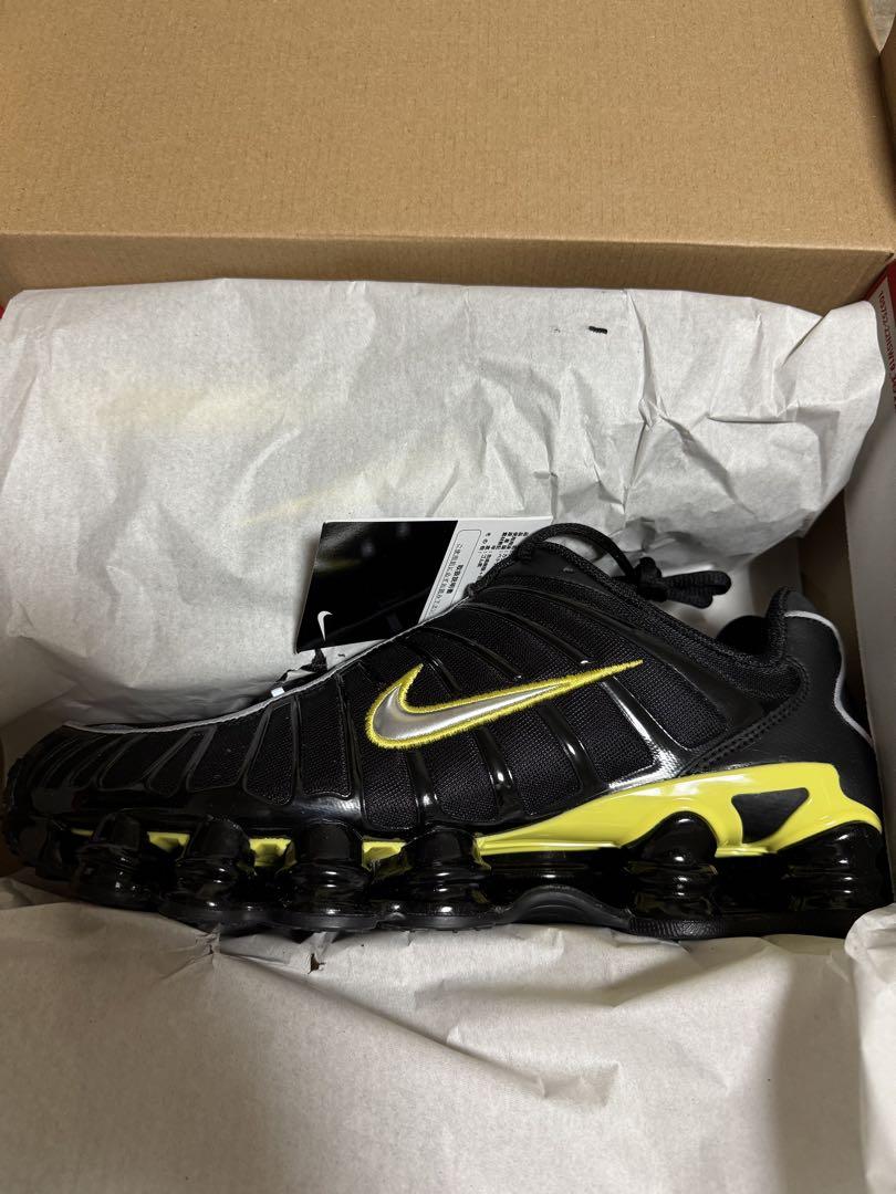 NIKE ナイキ shox tl ブラック/イエロー 29.5cm メンズ
