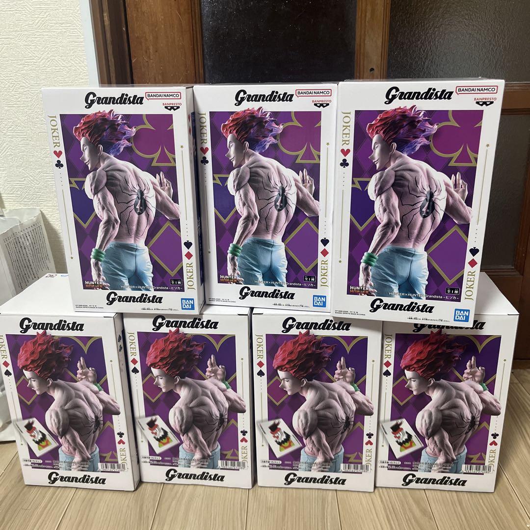 HUNTER × HUNTER GRANDISTA ヒソカ フィギュア７点