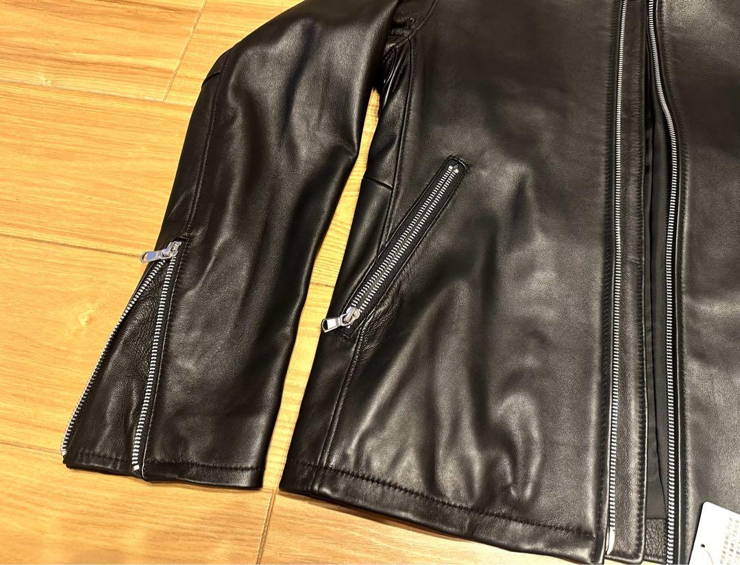 BEAUTY&YOUTH ARROWS シープ ライダースジャケット