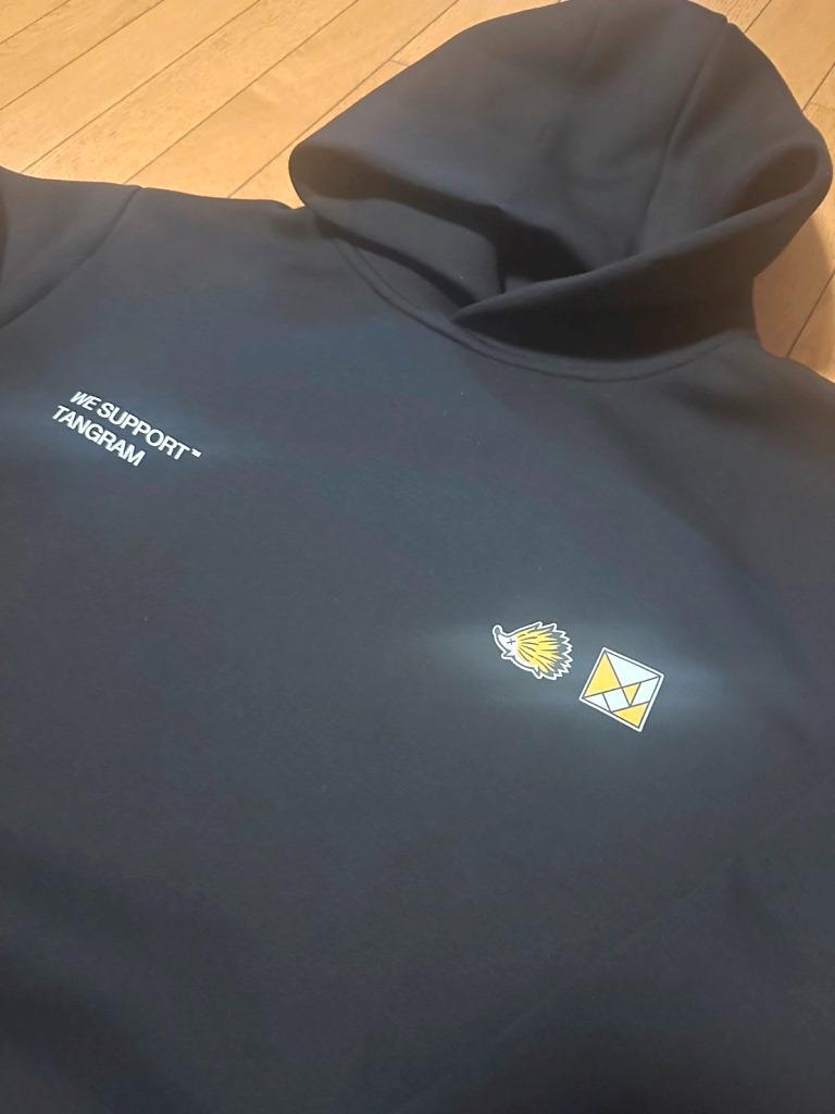 TANGRAMタングラムCLUBHAUSコラボ　セットアップ　ブラック　L