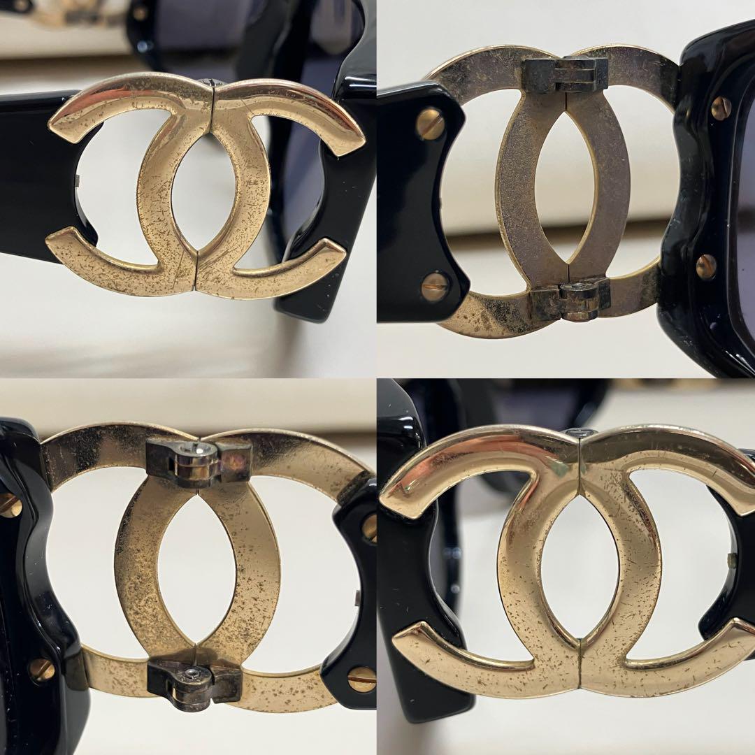 CHANEL シャネル サングラス ココマーク ブラック　ケース付
