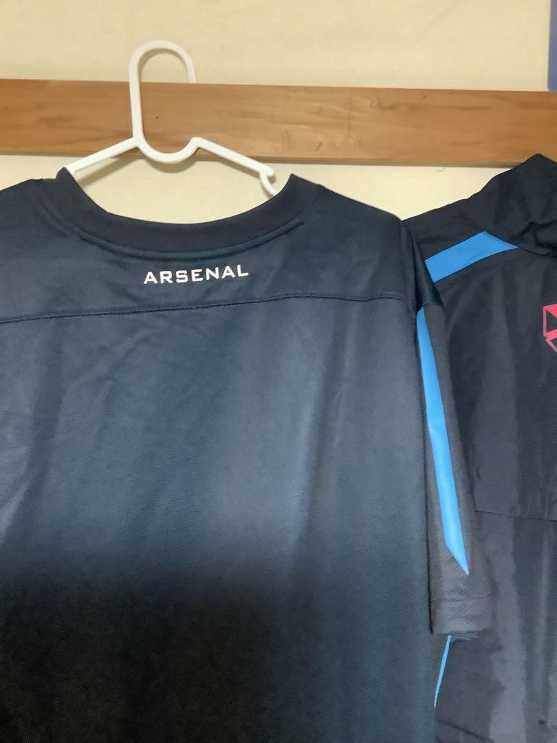 美品　Arsenal サッカーウェア オーセンティックネイビー XL ソックス付