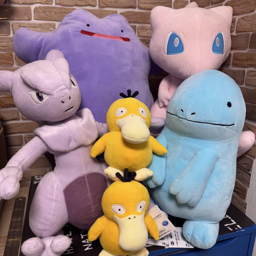 ポケットモンスター ぬいぐるみ 6点セット (汚れ少し有り)