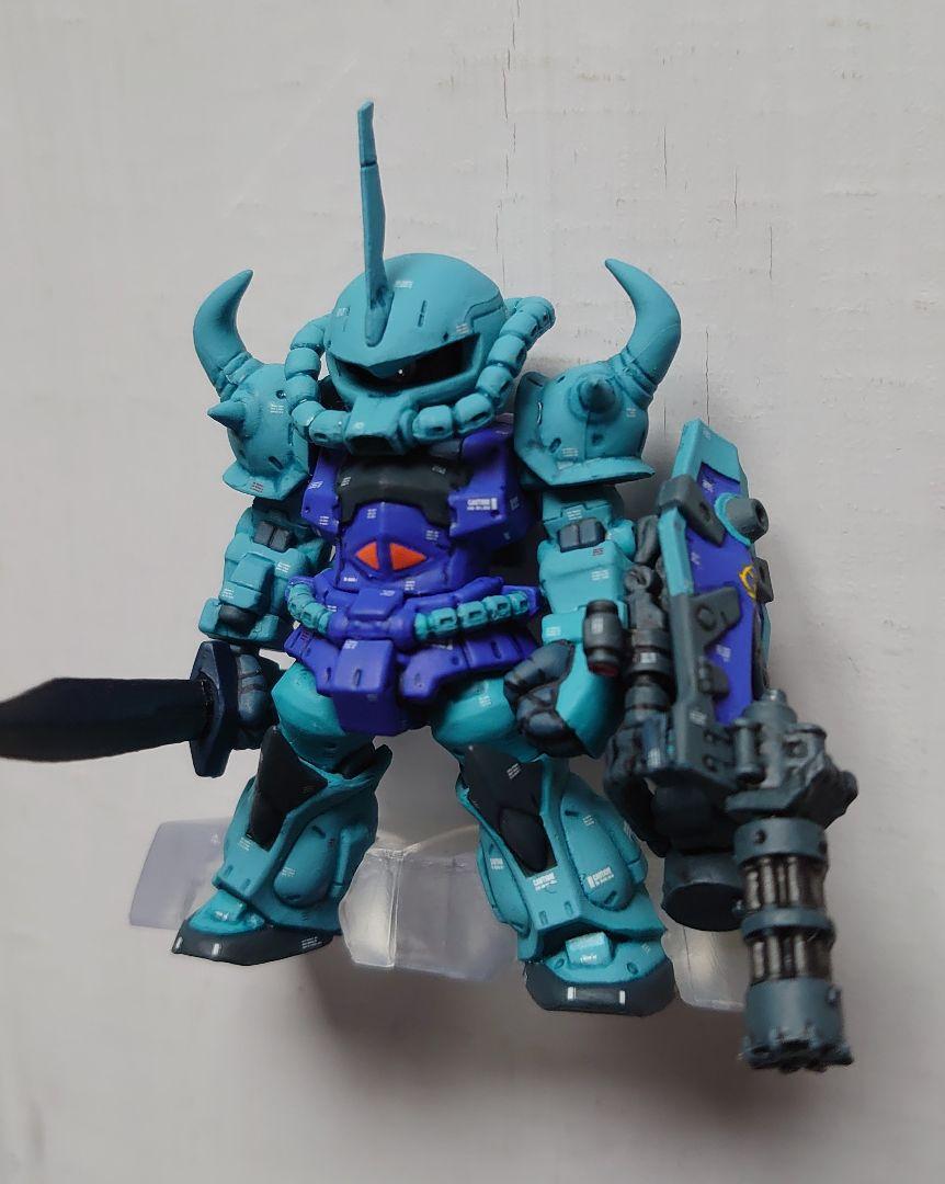 ガンダムコンバージ　リペイント品　グフカスタム