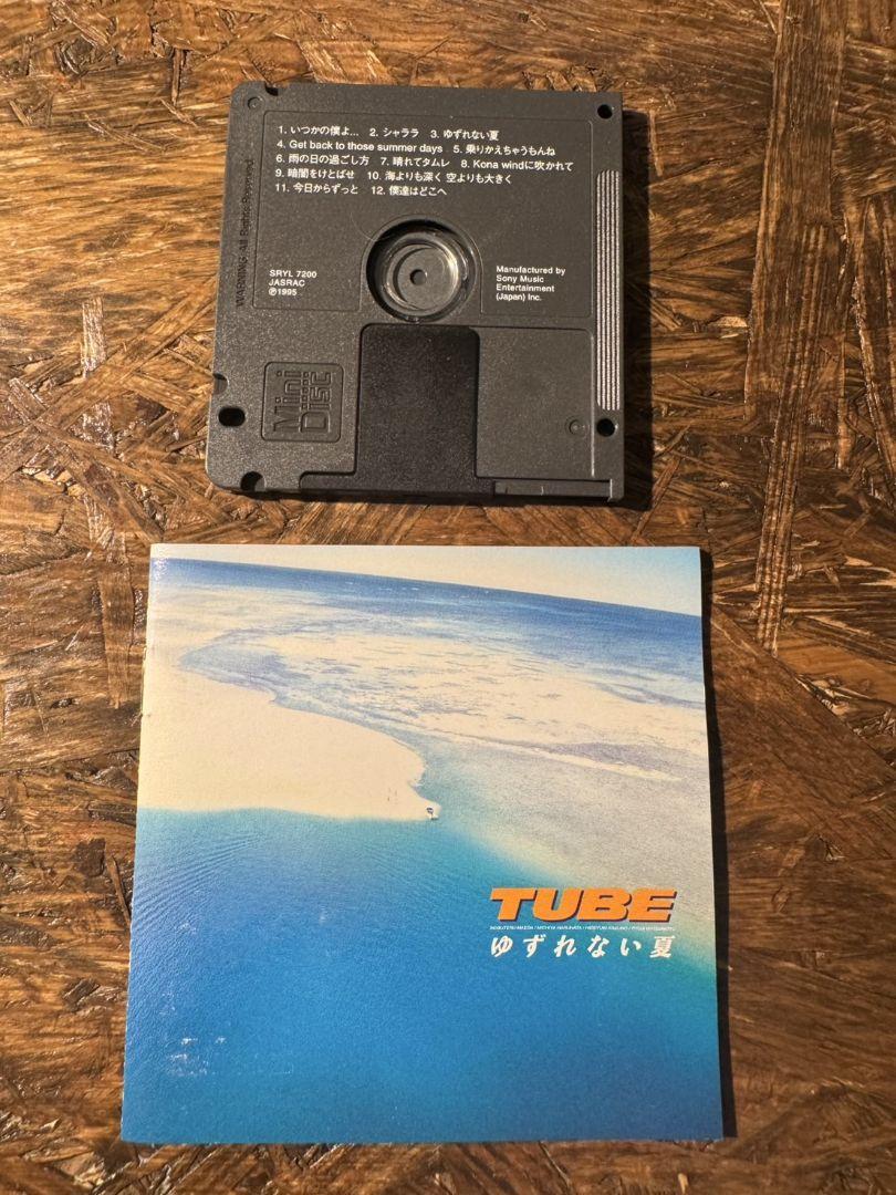TUBE チューブ　MDディスク 2枚