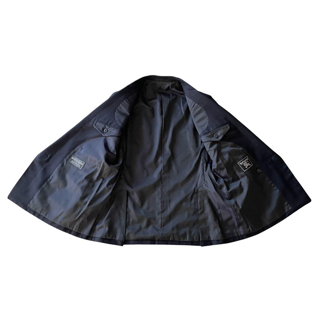 超美品!! Burberrys ブレザー ジャケット 紺ブレ 銀ボタン AB4