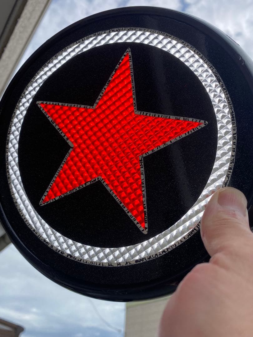 フォグランプ風アンドンやや傷や汚れあり