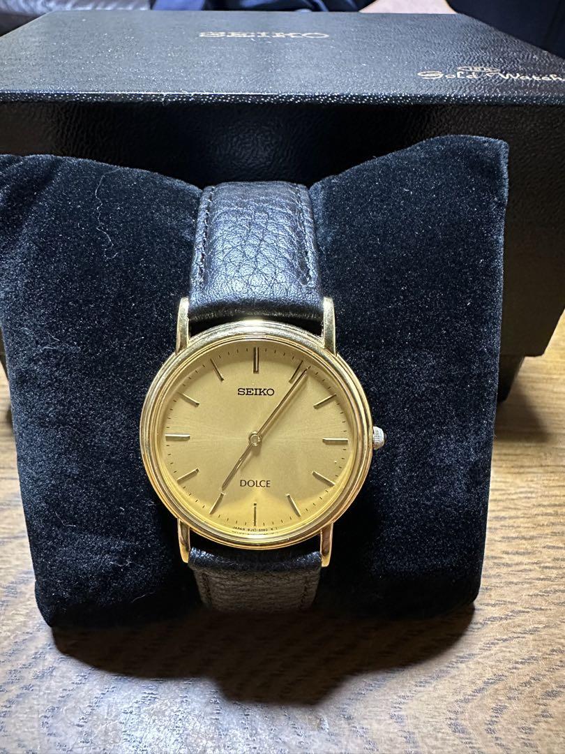 今 話題 の 人気 商品 SEIKO DOLCE 18K セイコードルチェ18K 稼働品 時計