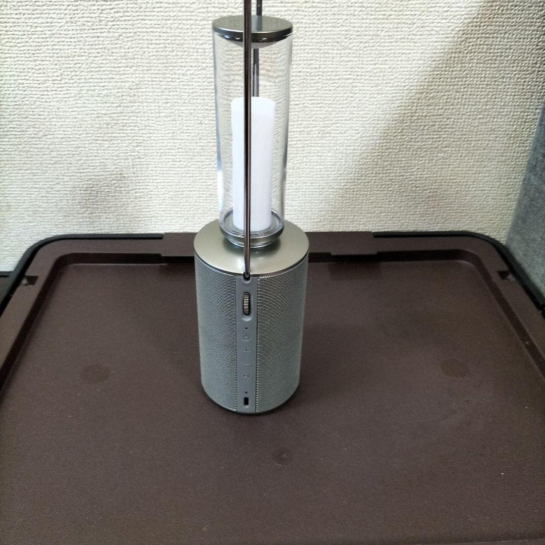 美品 シャープ ポータブルスピーカーランタン 箱 説明書 アダプター付き