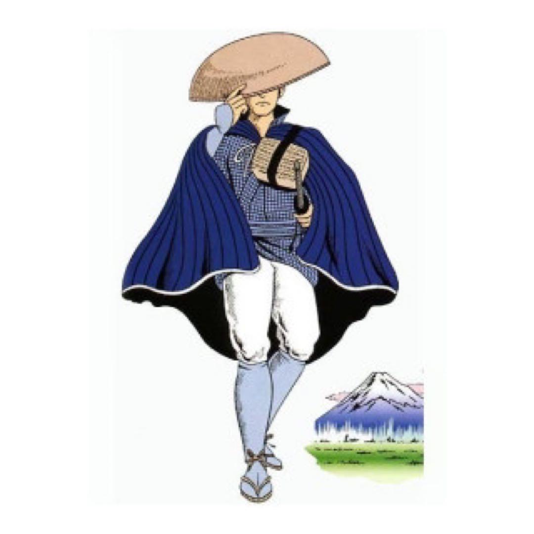 道中合羽 股旅 衣装 マント 渡世人 紋次郎 舞踊 大衆演劇 時代劇