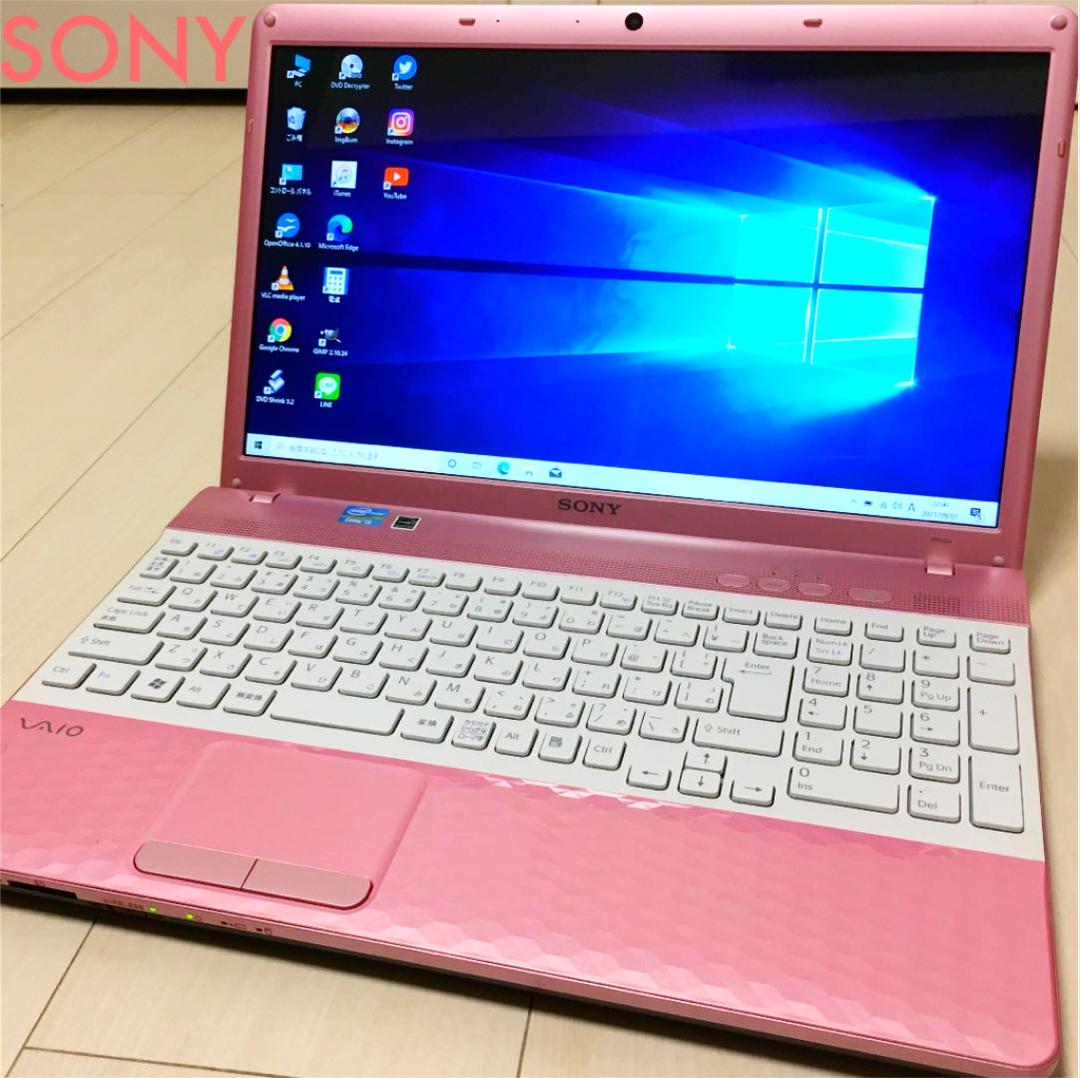 破格 人気の Vaio ピンク Corei7搭載 ノートpc 750gb大容量 破格 人気の Vaio ピンク Corei7搭載 ノートpc 750gb大容量