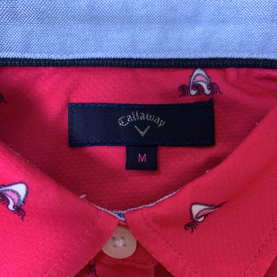 ショッピングサイト Callaway キャロウェイ ピンク 半袖 ポロシャツ レディース M ショッピングサイト Callaway キャロウェイ ピンク 半袖 ポロシャツ レディース M
