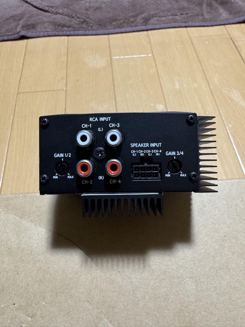ALPINE アルパイン KTP-600 4chパワーアンプ　ジャンク