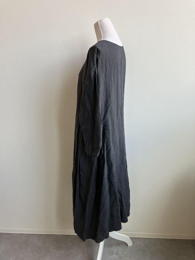 ☆ nest Robe ネストローブ 日本製 麻100% ロング ワンピース