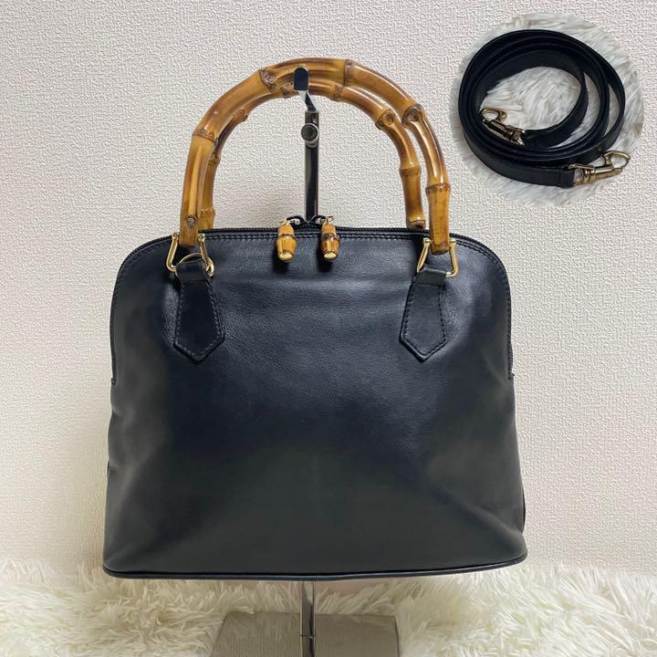 一番の贈り物 【IZU様専用】オールド グッチ バンブー 2way ショルダー