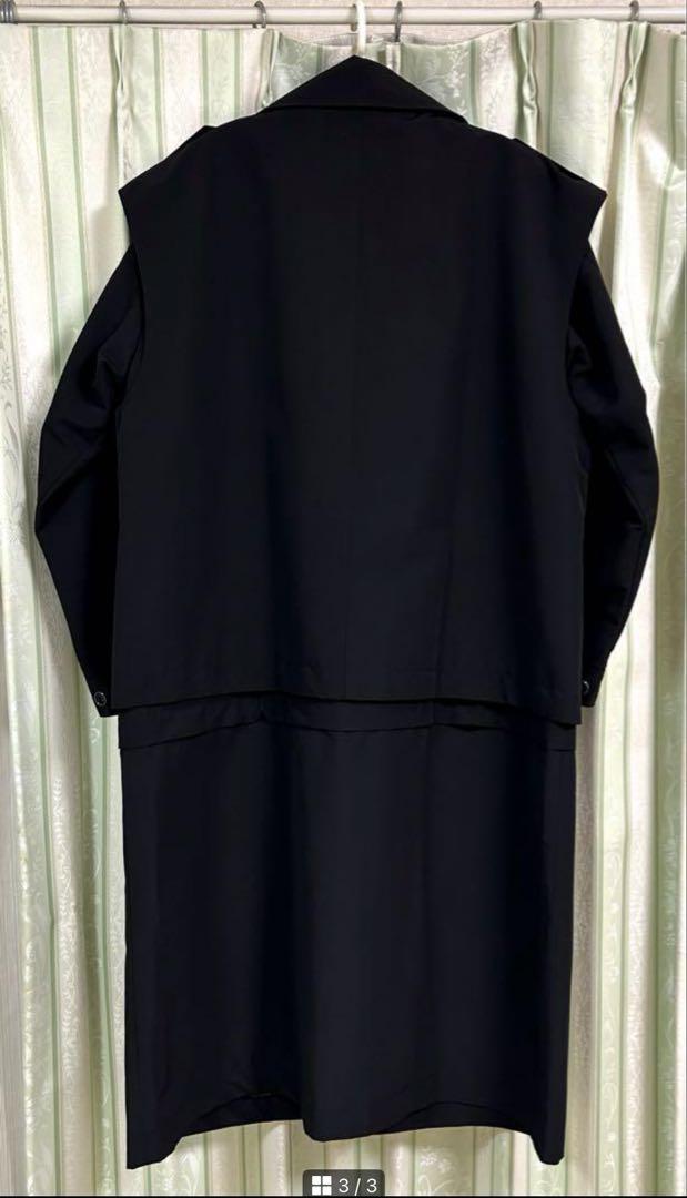 ADRER 7 way coat ブラック Sサイズ トレンチコート ブルゾン