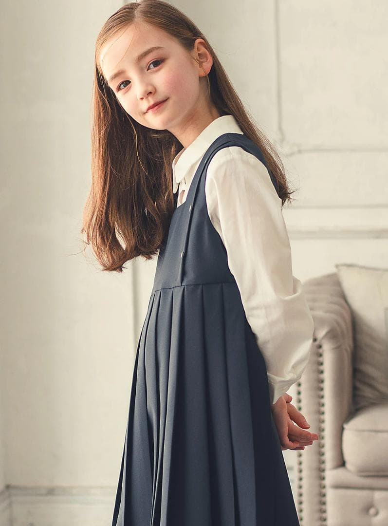 DRESCCO ドレスコ 入学式 ワンピース ブラウス セット 110 女の子