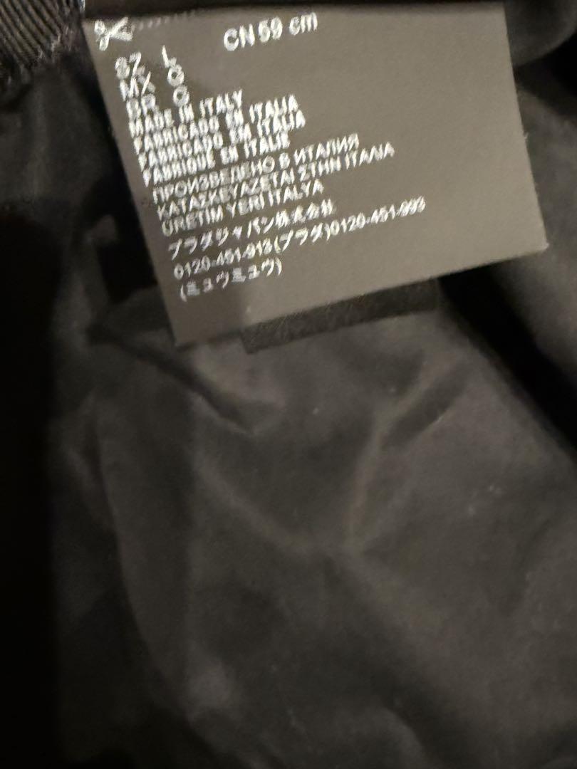 PRADA ブラック バケット