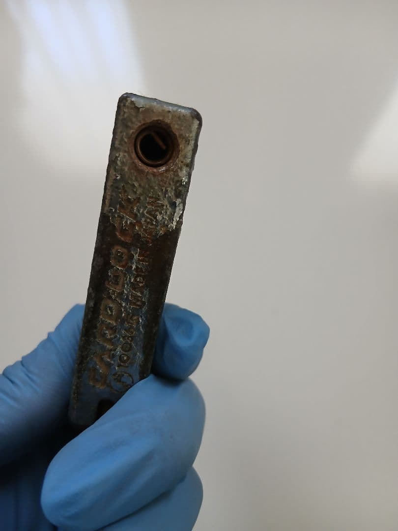 自転車の鍵　カード式　貴重！