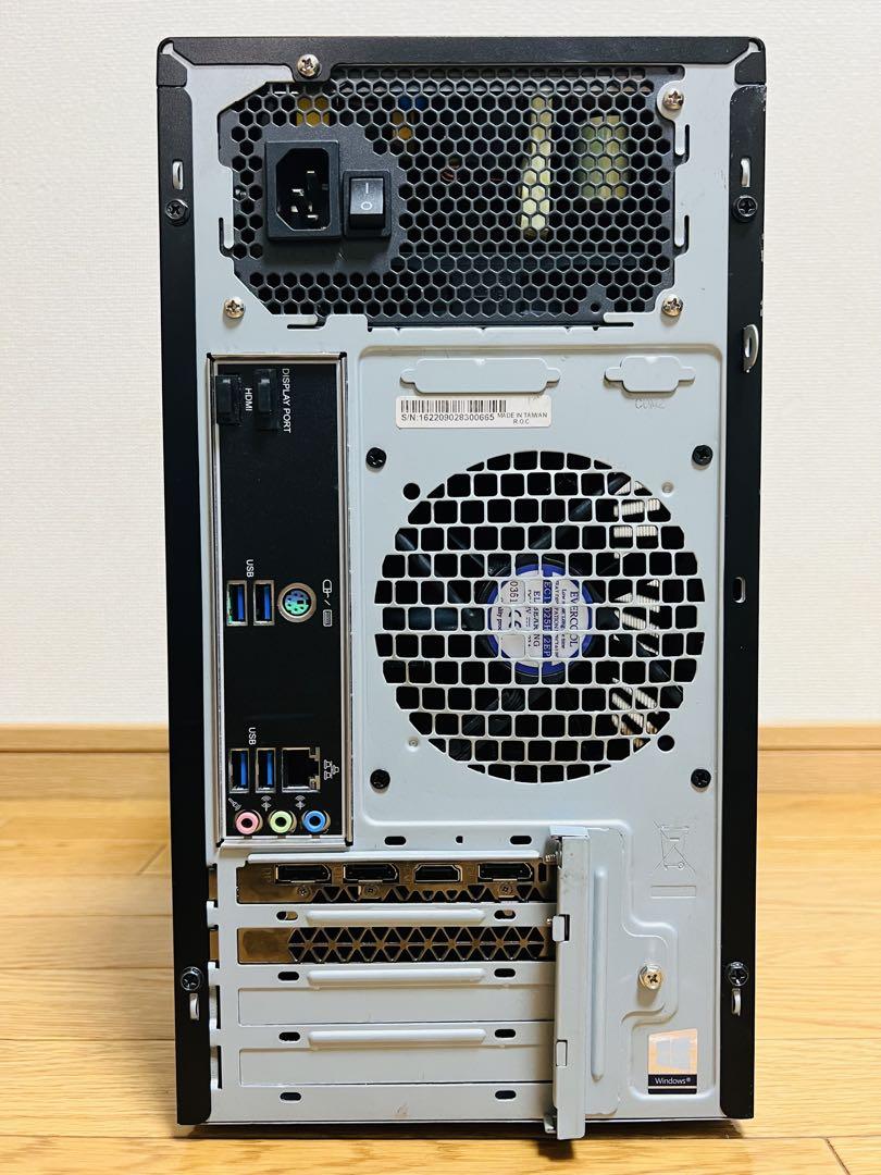【極ランク】INTEL I5 10400ゲーミングPC GTX 1660S(6g